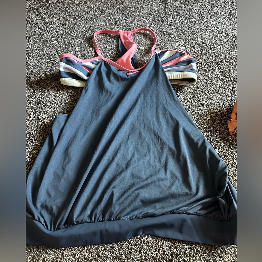 Nike shirt with bra